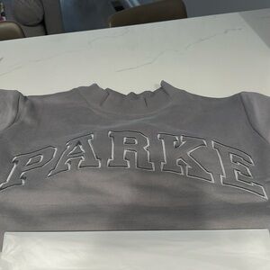 PARKE MONOCHROME Varsity Mockneck